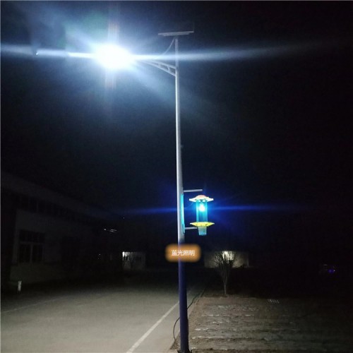 太陽(yáng)能路燈加殺蟲燈頻振式戶外照明工程農(nóng)用
