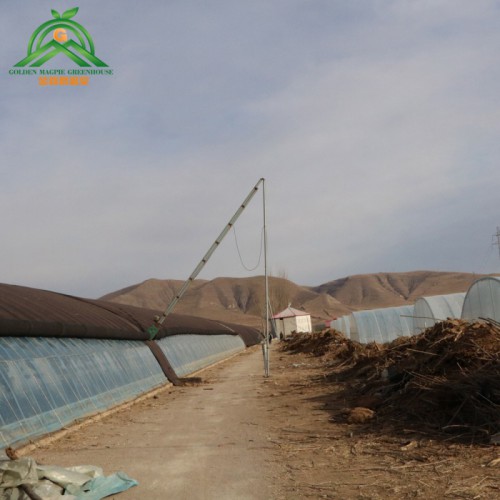 新型冬暖式蔬菜暖棚 蔬菜大棚骨架生產廠家 蔬菜大棚
