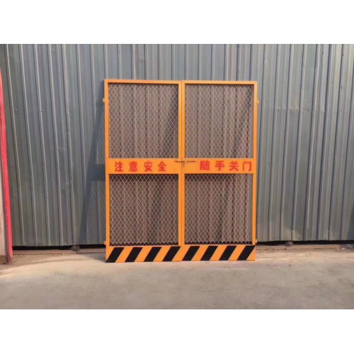 建筑樓層施工電梯安全門 室內專用電梯防護安全門 廠家現貨