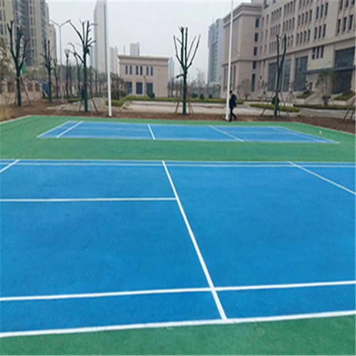 硅PU羽毛球場