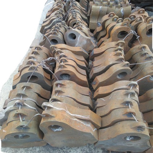 破碎機(jī)高錳鋼合金耐磨錘頭高錳鋼甩錘高鉻合金錘頭