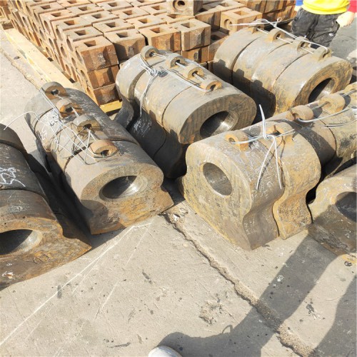 破碎機高錳鋼合金耐磨錘頭高錳鋼甩錘高鉻合金錘頭