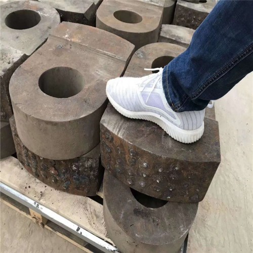 砂石破碎機(jī)錘頭耐磨高錳鋼鑄造甩錘粉碎機(jī)錘頭高鉻大號重型錘頭
