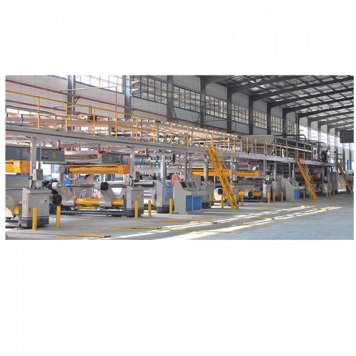 WJ-200-2200型七層高速瓦楞紙板生產線