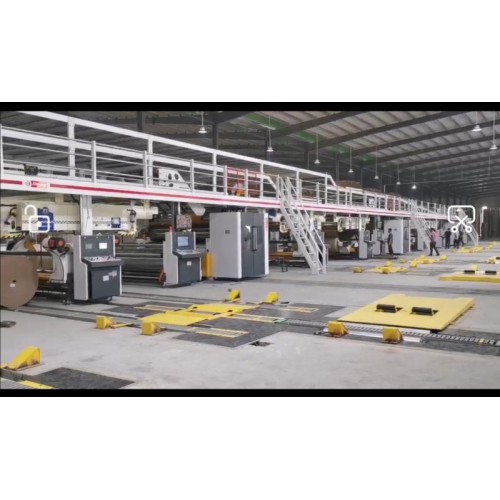 仟晟-七層高速瓦楞紙板生產線