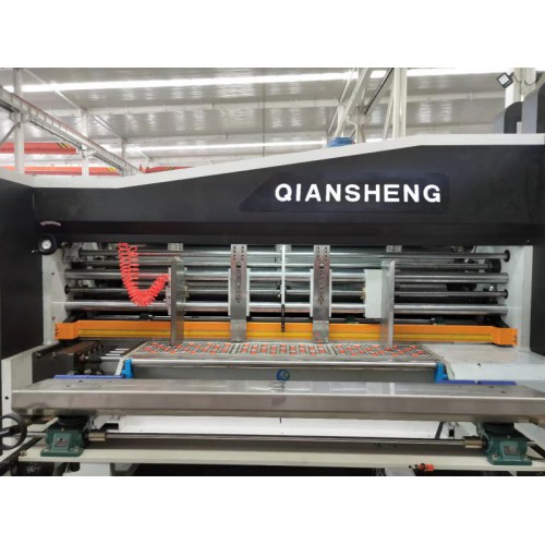 仟晟-高速四色水墨印刷免版模切機