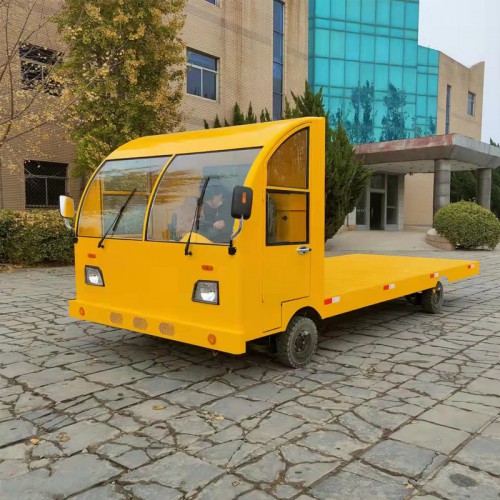 重型平板運(yùn)輸車  載重王多功能平板車  電動(dòng)拉貨車