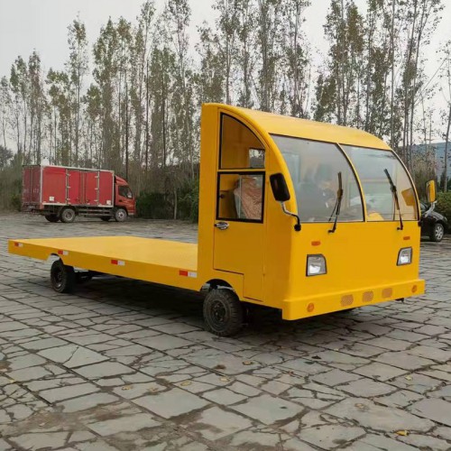 重型電動(dòng)平板搬運(yùn)車  工業(yè)電動(dòng)平板車  廠區(qū)搬運(yùn)車