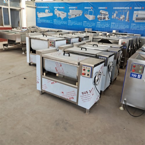 義康牌  雙軸拌餡機(jī)  雞肉腸拌餡機(jī)  臘腸調(diào)味攪拌機(jī)