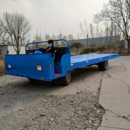 廠區(qū)轉(zhuǎn)運(yùn)車  電動(dòng)平板車  工廠車間搬運(yùn)車