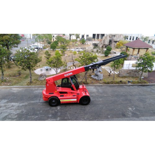 石材炮車(chē)-集裝箱10噸11噸裝卸石材炮車(chē)