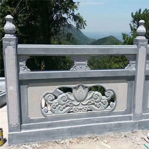 景區石欄桿，青石欄桿，石雕石欄桿