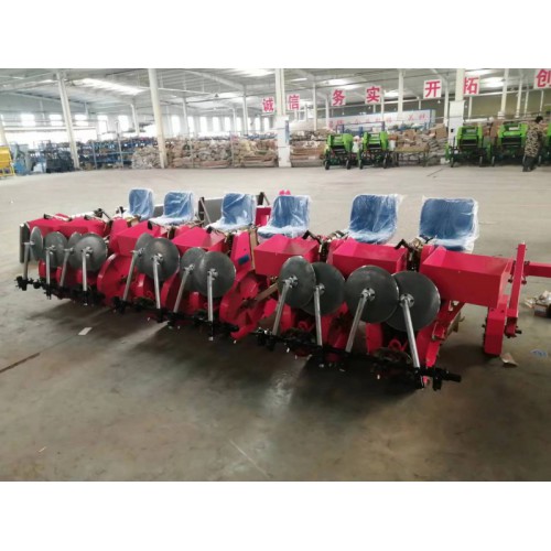 大型八行蛋白桑移栽機(jī) 桑樹苗移植機(jī) 苗木種植機(jī)圖片 視頻