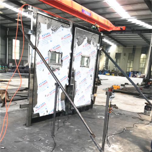 電液全自動(dòng)無(wú)壓風(fēng)門 電動(dòng)液壓風(fēng)門