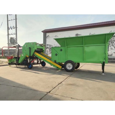 養(yǎng)殖牛羊玉米秸稈 壓塊機青貯青儲 飼草青草液壓打包機壓縮機