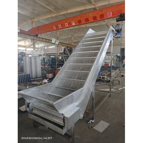 餐廚垃圾鏈板提升上料機